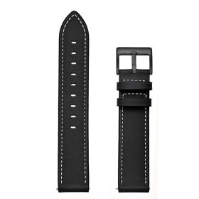 20Mm Strap For Xiaomi Mijia Quartz Watch Strap Leather Band Sport Smart Watch Straps Bracelet Metal Tous Les Produits