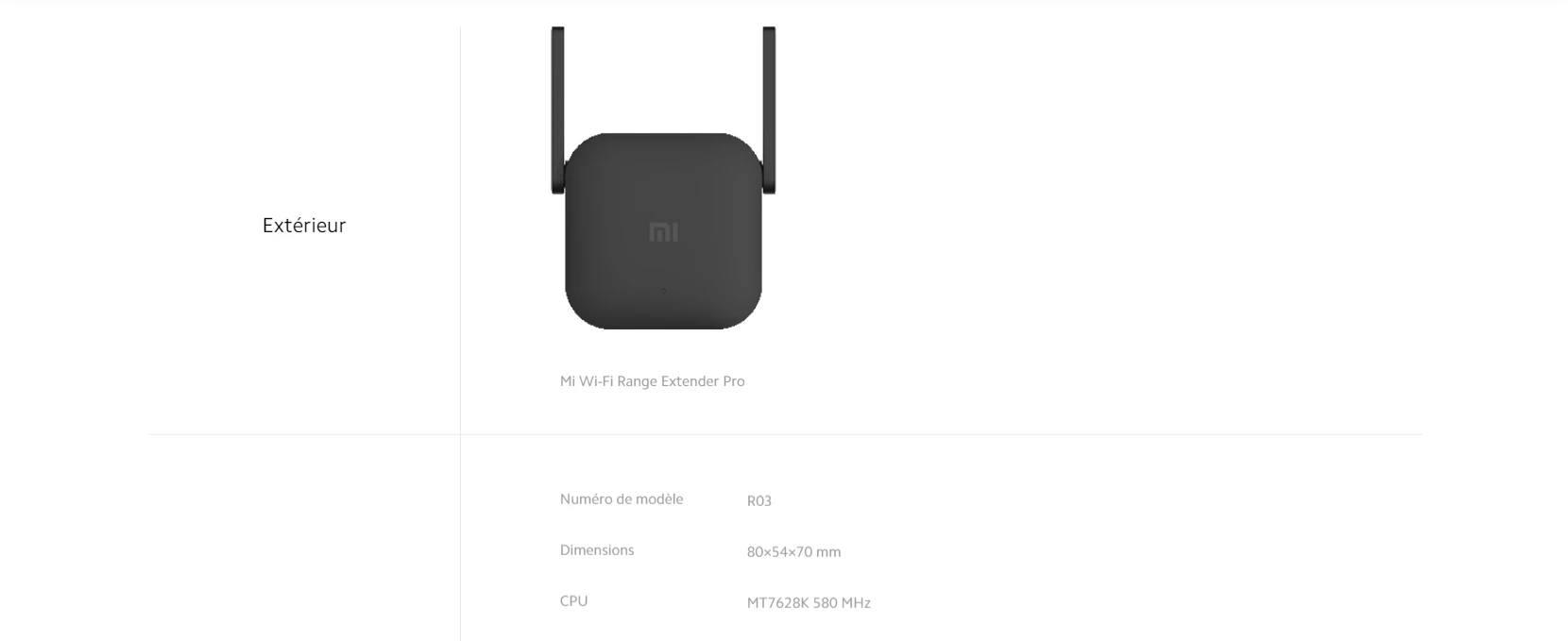 Mi Wi-Fi Range Extender Pro - Vente en ligne tunisie MI-STORE