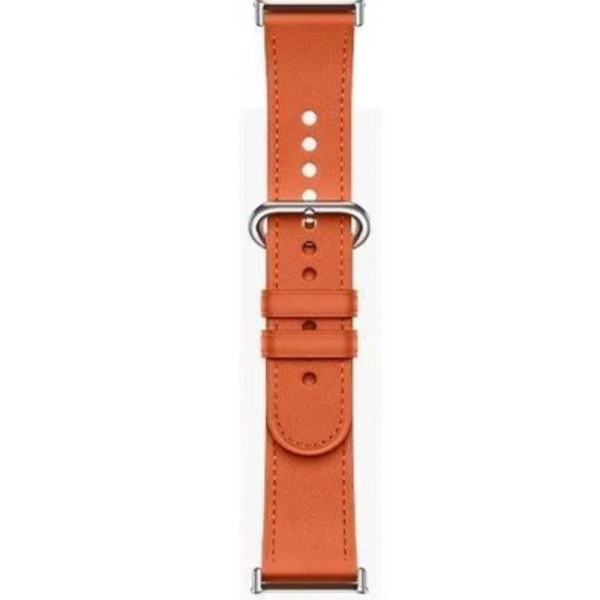 Xiaomi Leather Quick Release Strap Coral Orange – Image 2